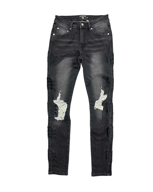Mixed Emotions Monogram Denim Midnight Hover Image