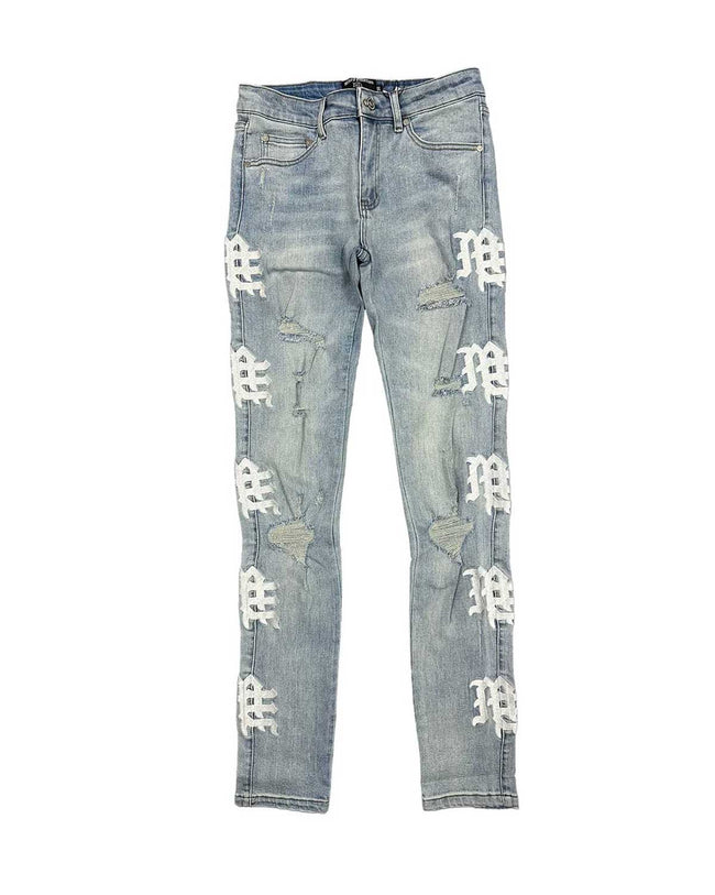 Mixed Emotions Monogram Denim Sea Hover Image