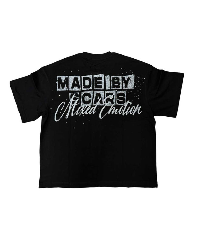 Mixed Emotions Scar Tee Black Main Image