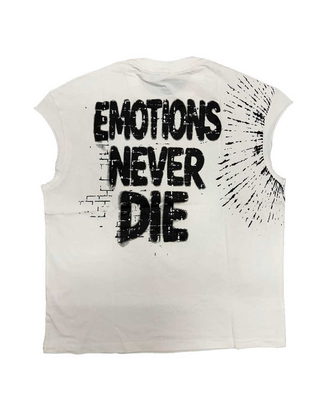 Mixed Emotions Starboy Sleeveless Tee Cream Main Image