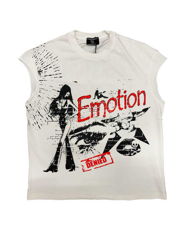 Mixed Emotions Starboy Sleeveless Tee Cream Hover Image