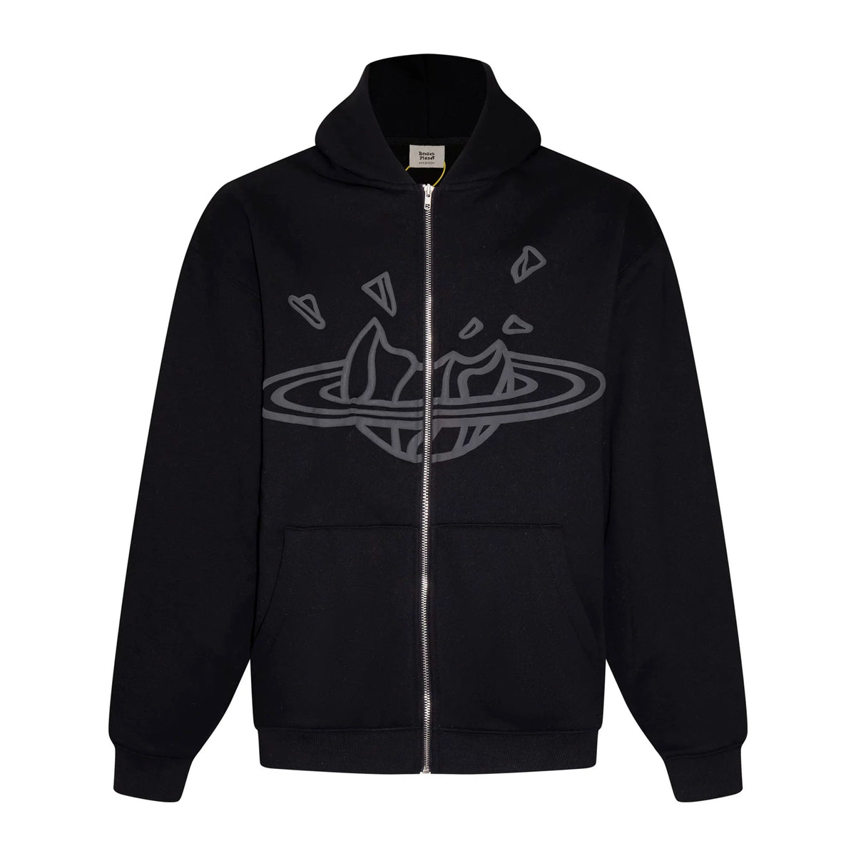 Broken Planet Streetwear Zip Hoodie
