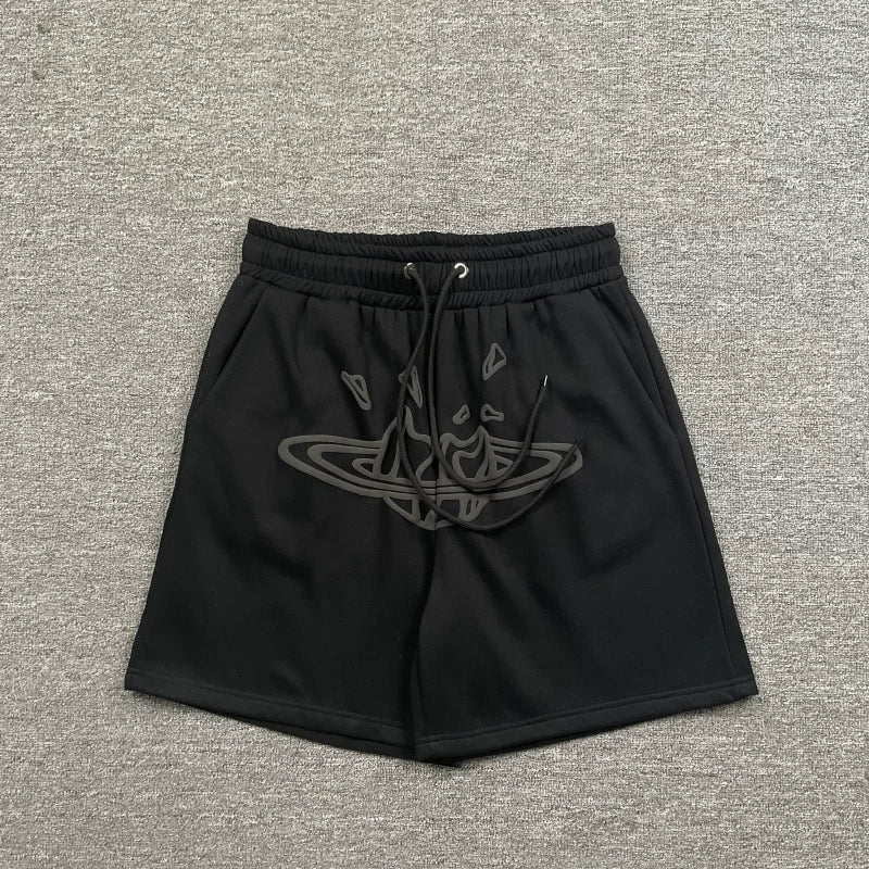 Broken Planet High Street Trendy Brand Loose Casual Plush Drawstring Shorts