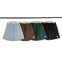 Broken Planet  splicing design beach quick drying sports shorts