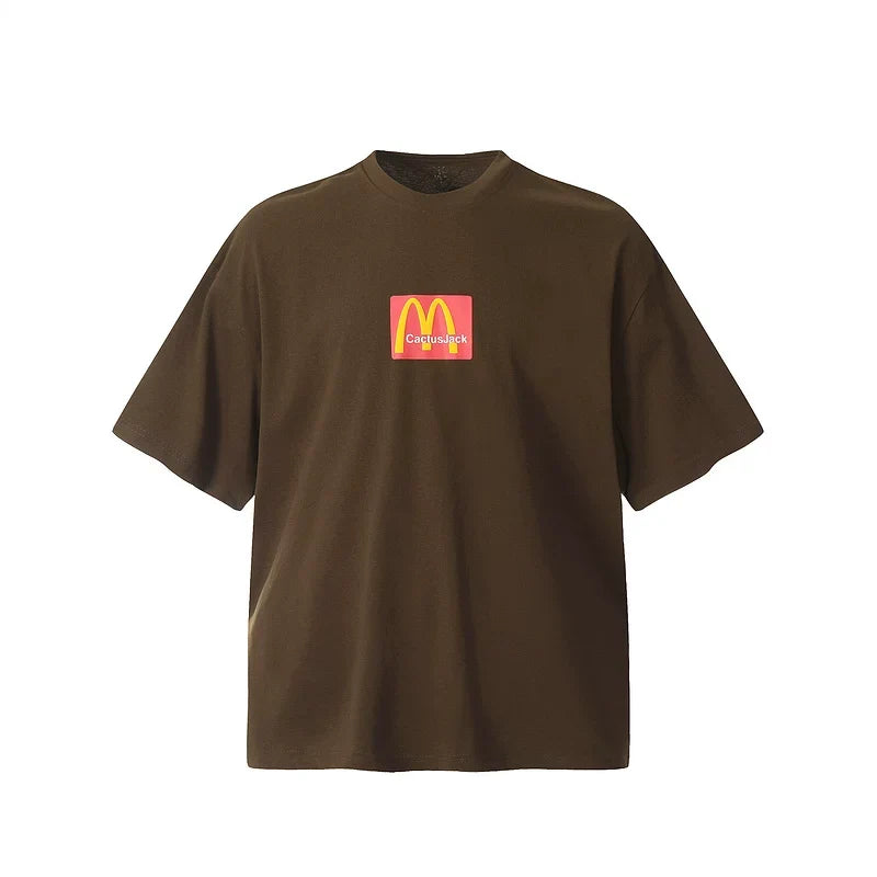 Travis Scott Streetwear Graphic Short Sleeve Tee