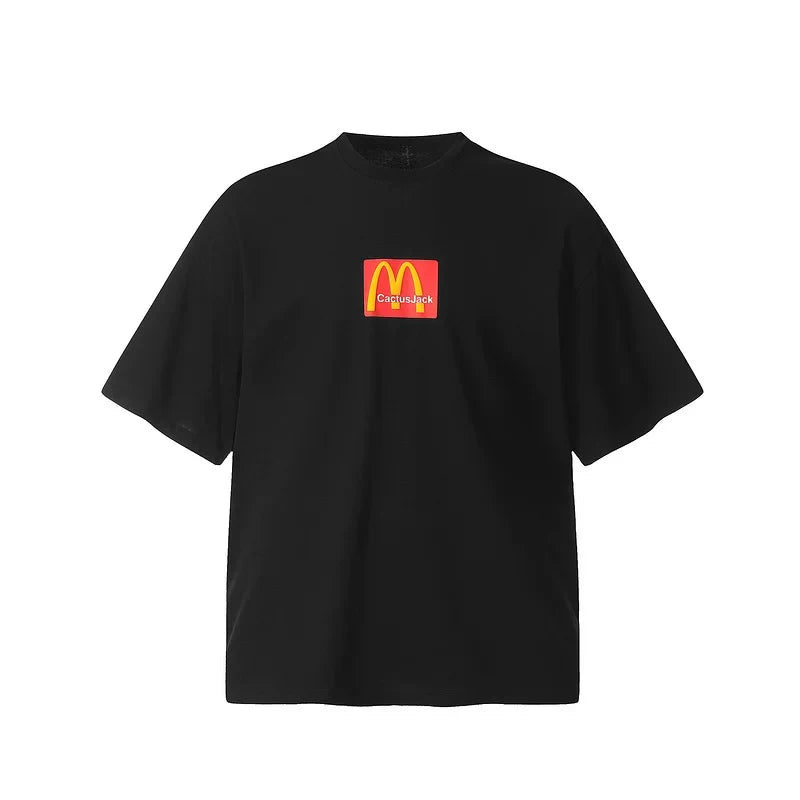 Travis Scott Streetwear Graphic Short Sleeve Tee