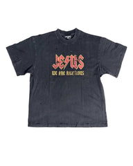 Righteous Jesus Rock Tee Black
