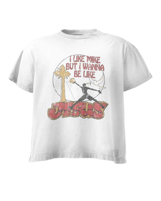 Righteous Like Mike Tee White Hover Image
