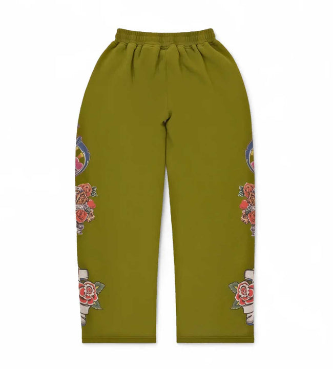 Righteous Risen King Sweatpants Green Main Image
