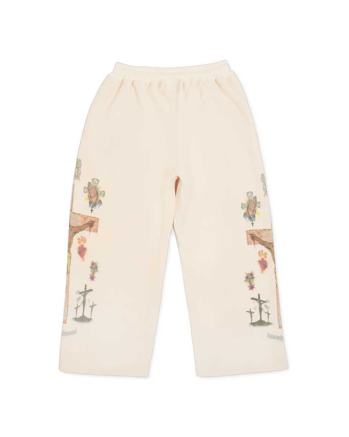 Righteous Risen Ultimate Sacrifice Thermal Sweatpants Cream
