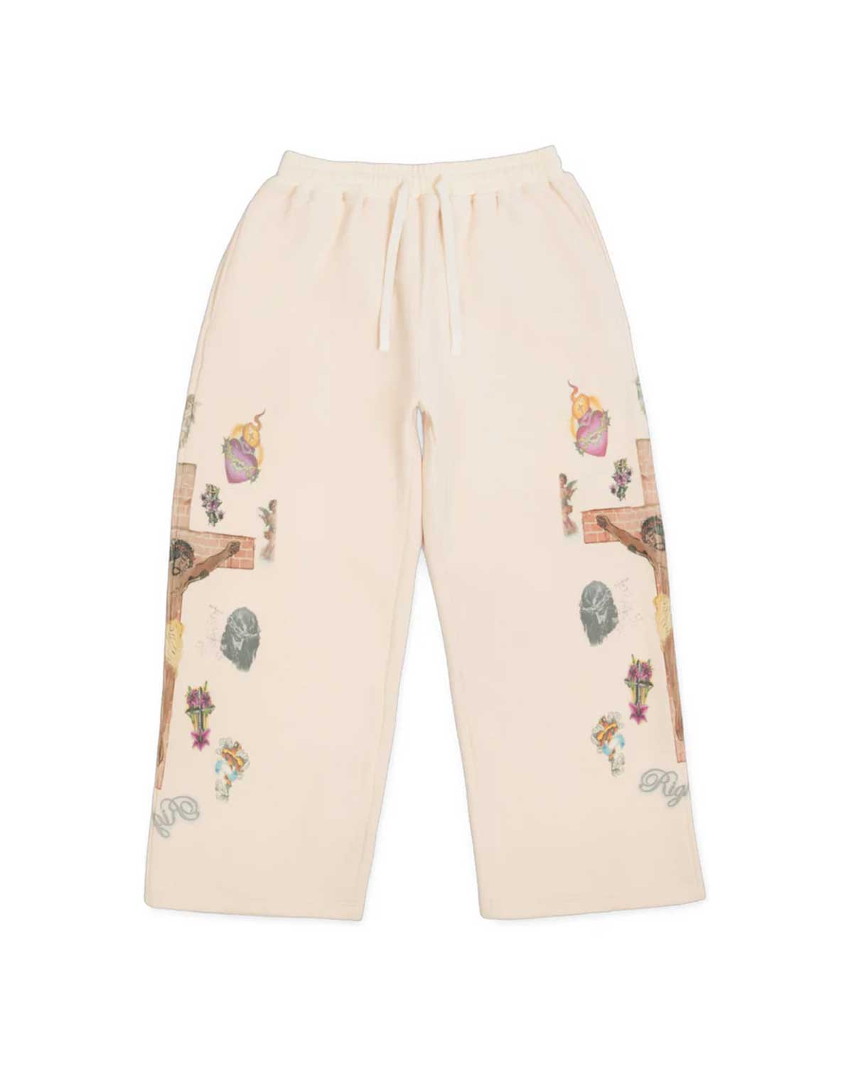 Righteous Risen Ultimate Sacrifice Thermal Sweatpants Cream