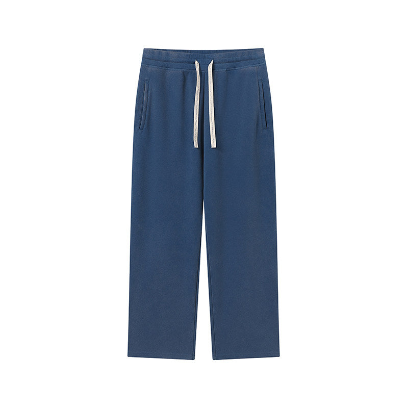 Loose low-waist washed water sports casual pants
