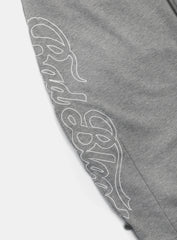 [w-pts25-019] Mystic Capsule 2 Way Curved Jogger Trousers - Grey