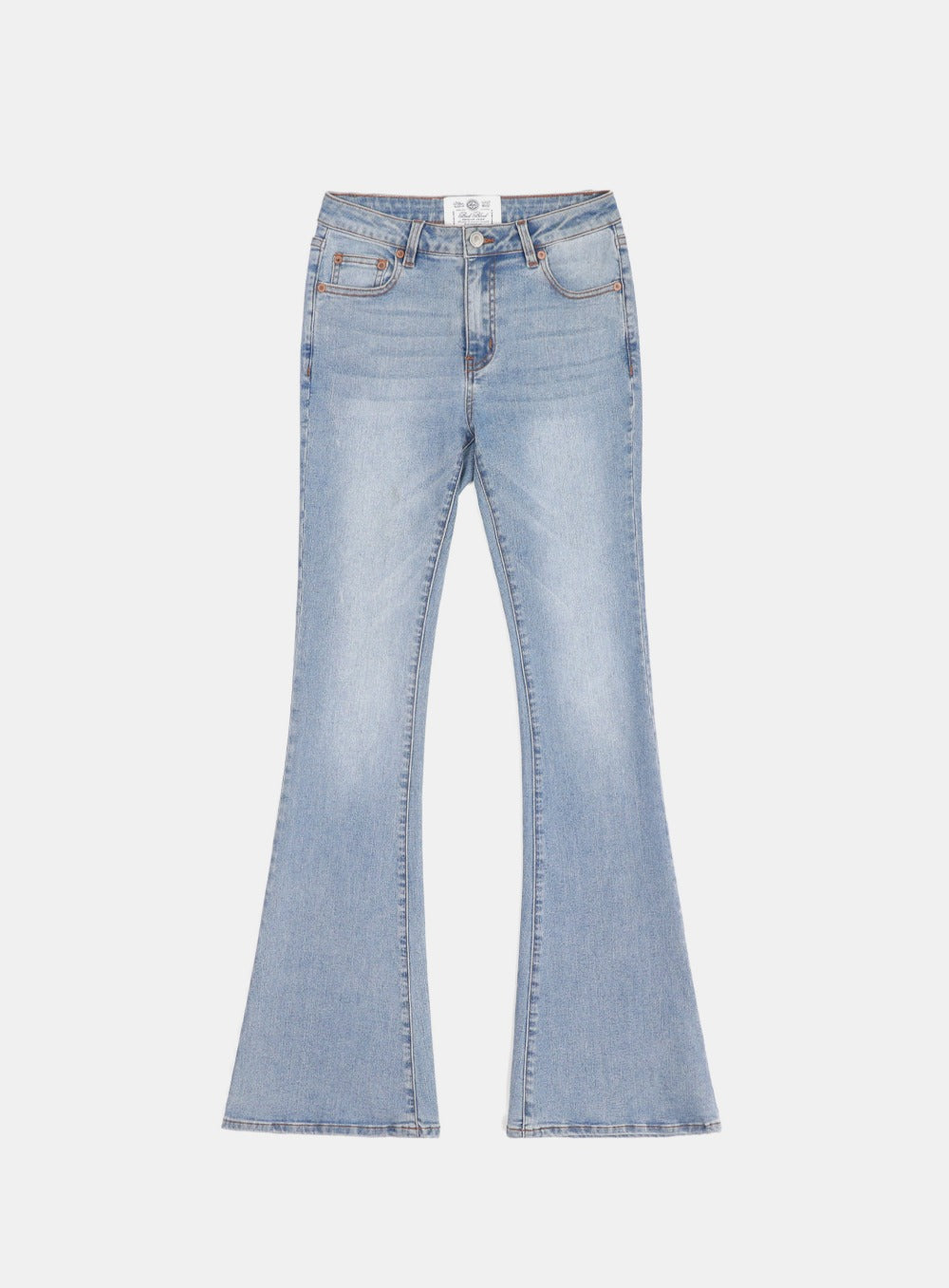 [w-jeans24-010] 0119 Low Rise Bootcut Jeans - Light Blue