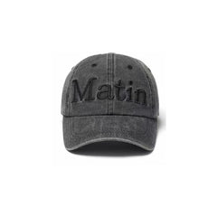 Vintage Embroidered Streetwear Cap