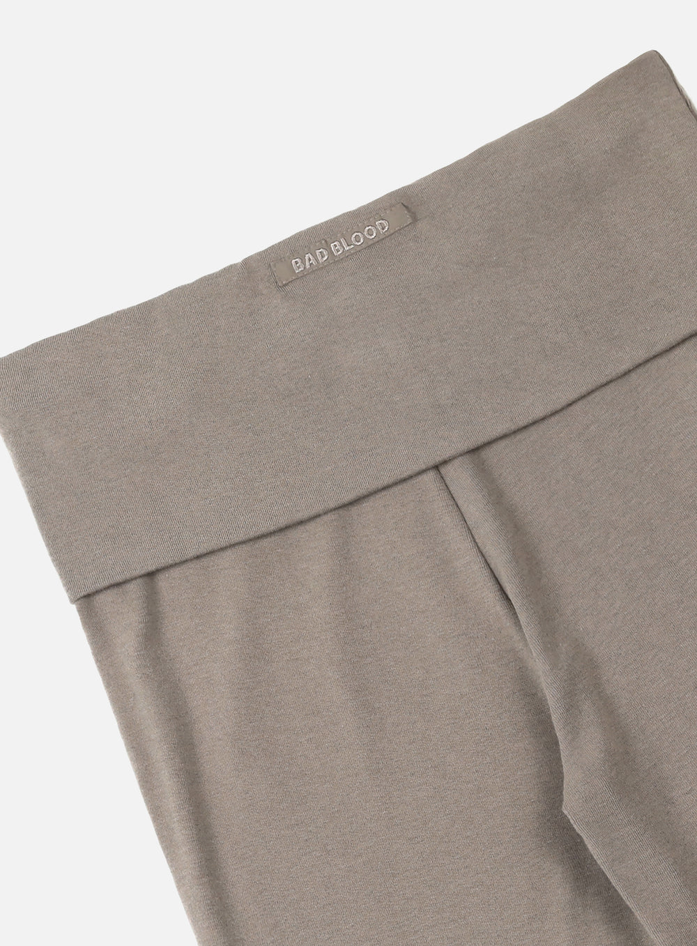 [w-pts24-058] Beyond Soft Fold Over Bootcut Pants - Tobacco