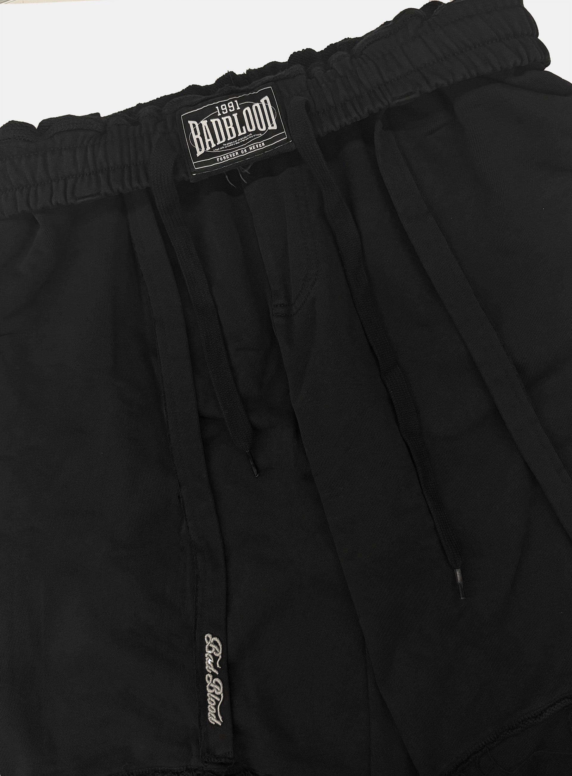 [w-pts24-053] Low Edge Convex Jogger - Black