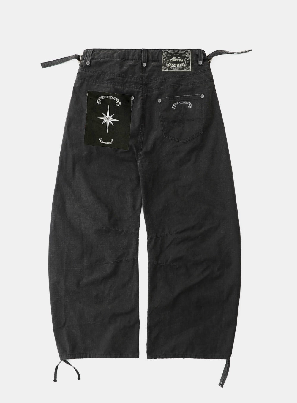 [w-pts25-067] Viper 301 Semi-Curved Pants - Dusty Black