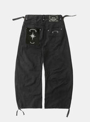 [w-pts25-067] Viper 301 Semi-Curved Pants - Dusty Black