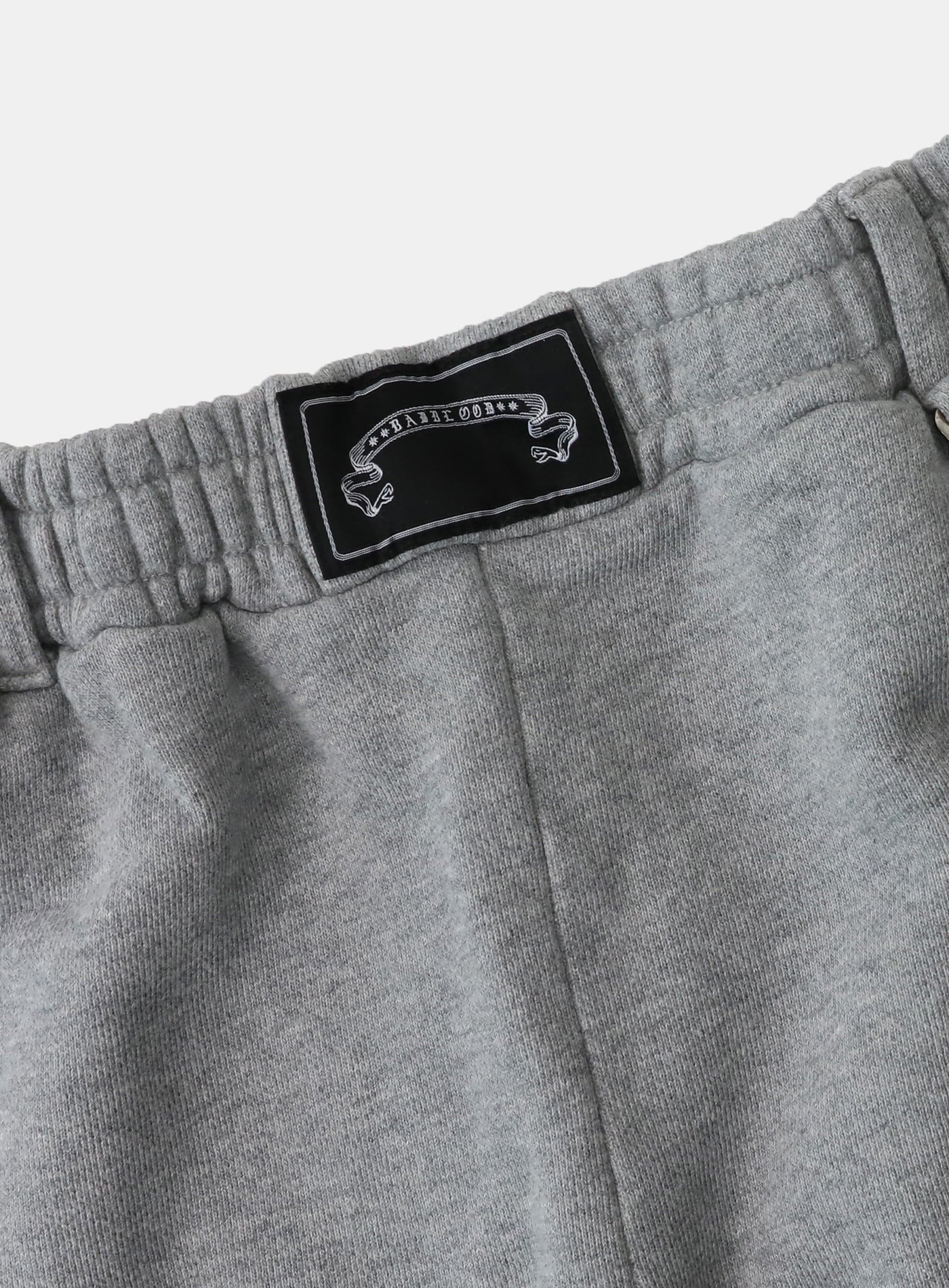 [w-pts25-057] Mystic Capsule 2-Way Curved Jogger Trousers - Medium Gray