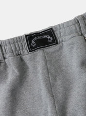 [w-pts25-057] Mystic Capsule 2-Way Curved Jogger Trousers - Medium Gray