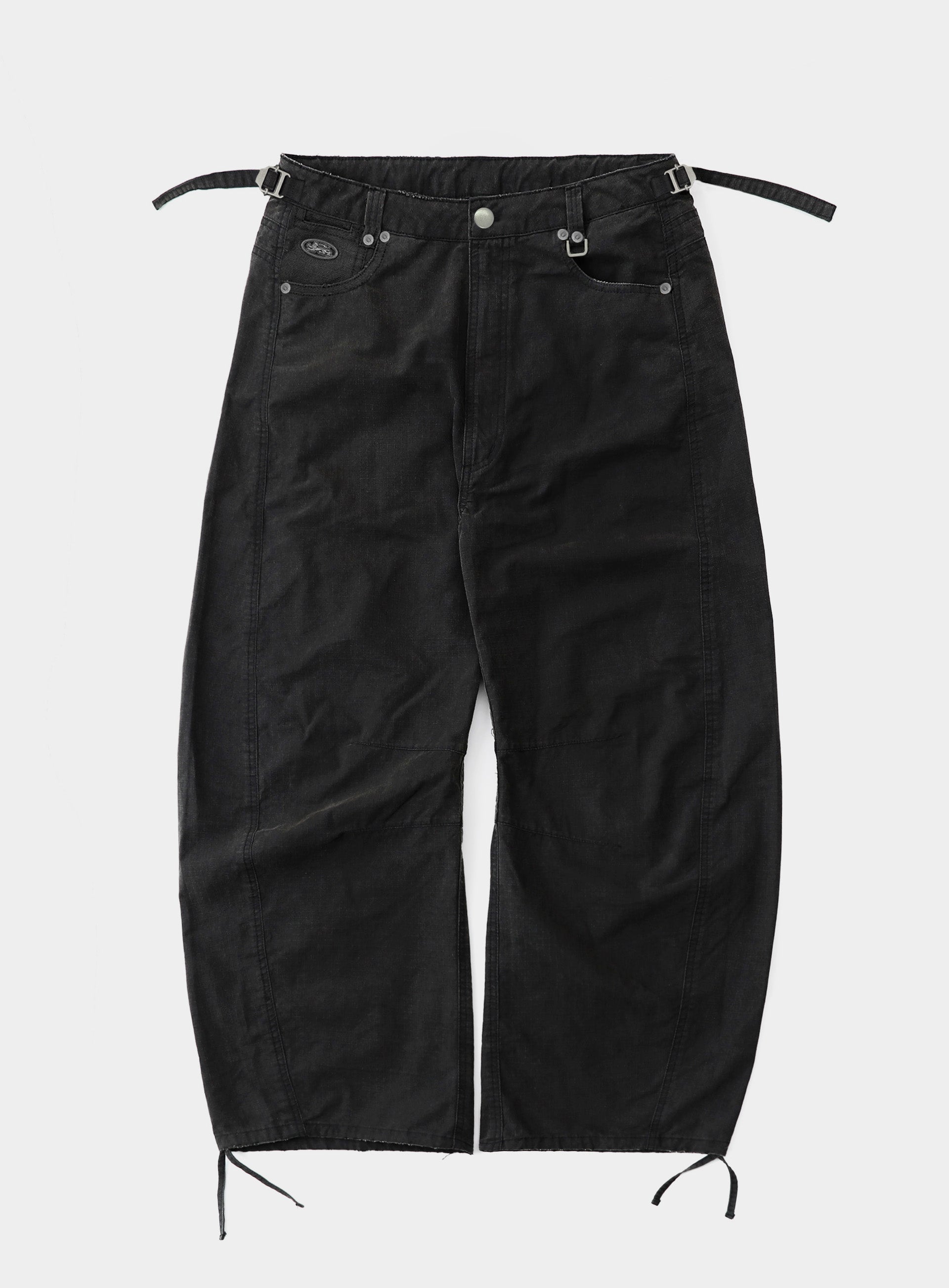 [w-pts25-067] Viper 301 Semi-Curved Pants - Dusty Black