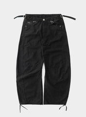 [w-pts25-067] Viper 301 Semi-Curved Pants - Dusty Black