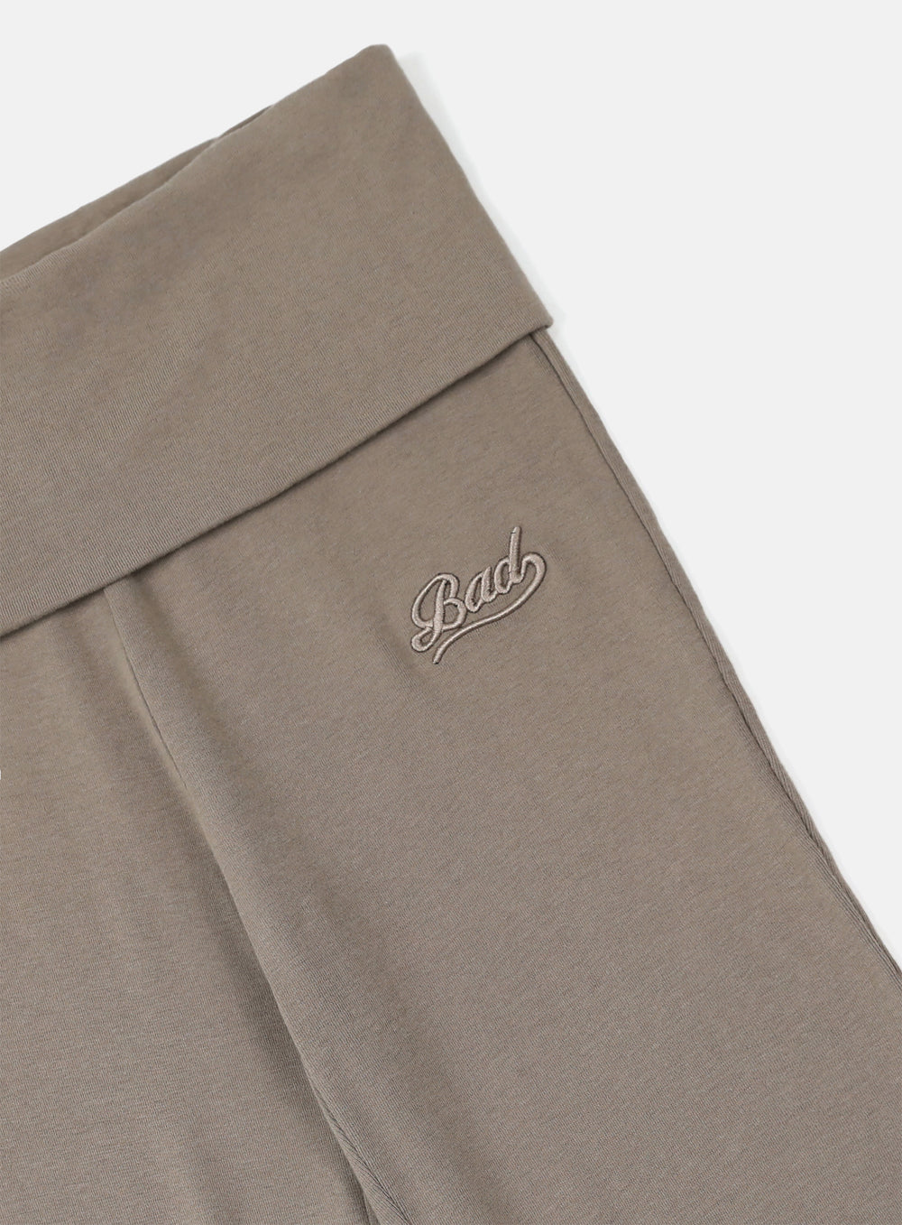 [w-pts24-058] Beyond Soft Fold Over Bootcut Pants - Tobacco