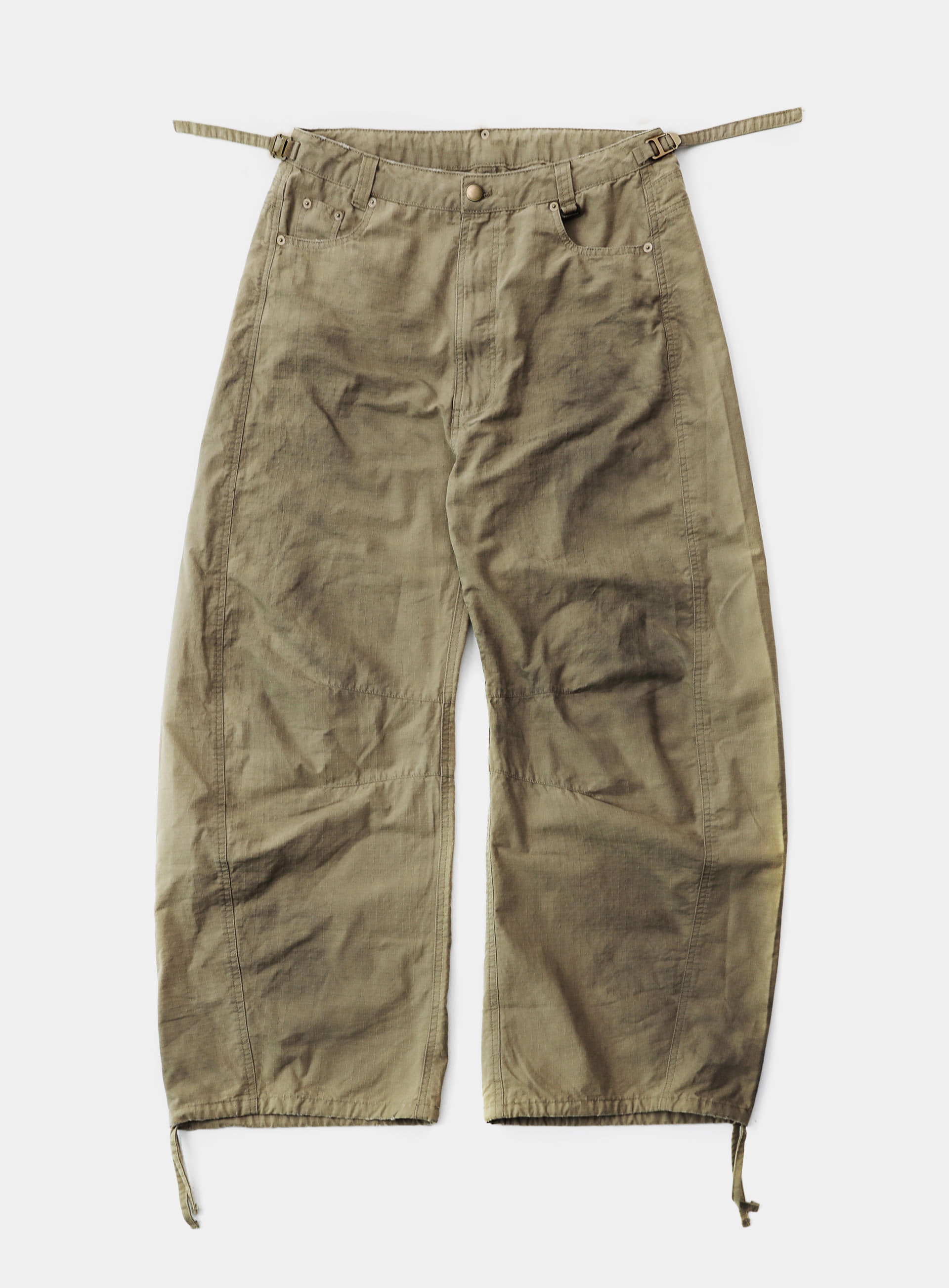 [w-pts25-065] Viper 301 Semi-Curved Pants - Dusty Beige