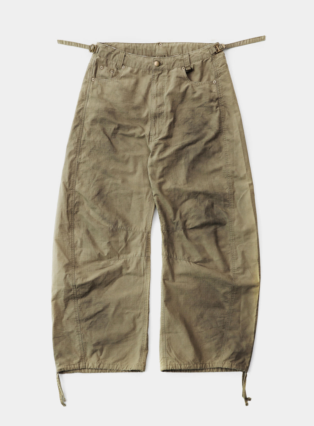 [w-pts25-065] Viper 301 Semi-Curved Pants - Dusty Beige