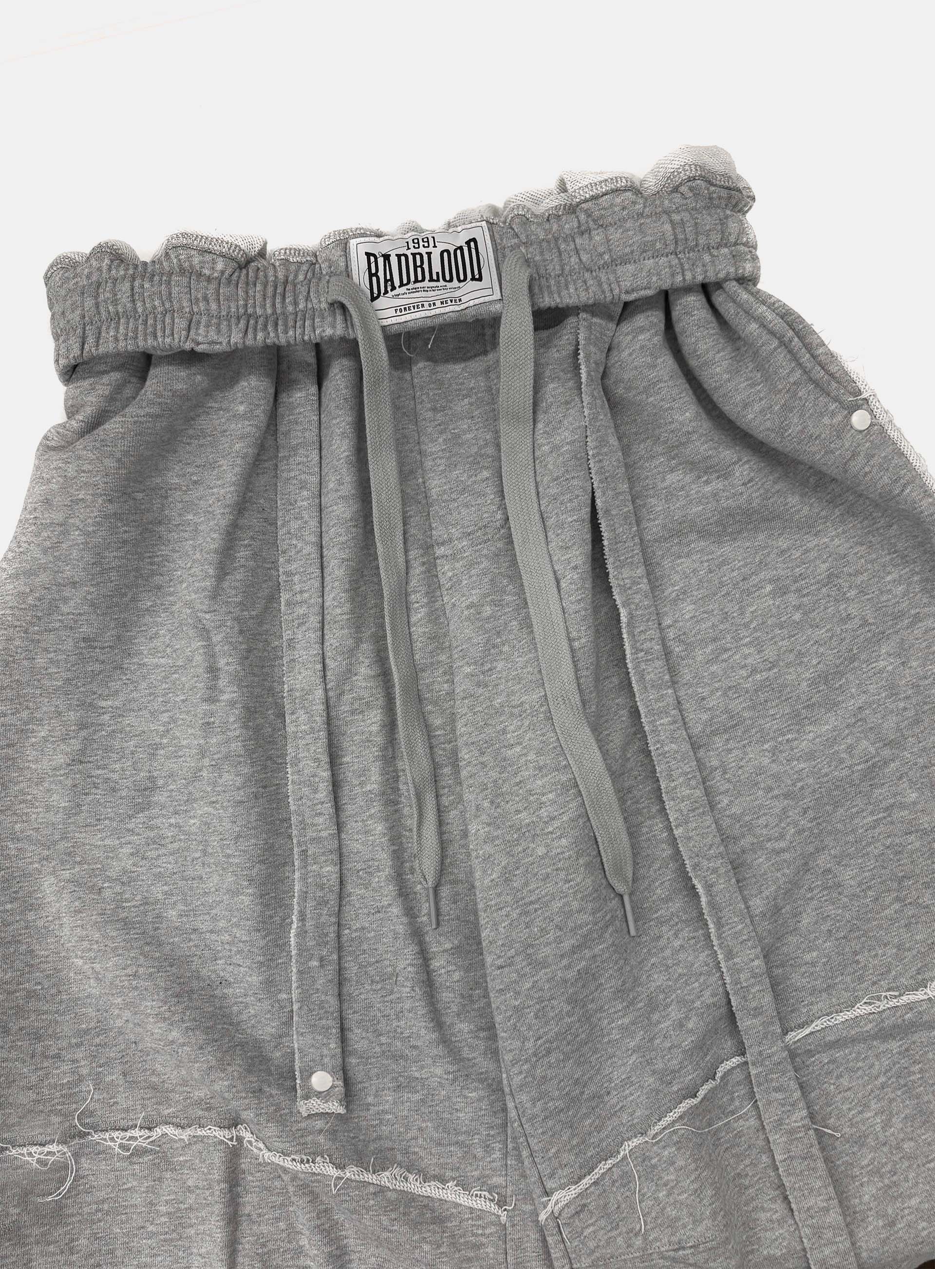 [w-pts24-052] Low Edge Convex Jogger - Grey