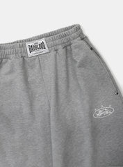 [w-pts25-019] Mystic Capsule 2 Way Curved Jogger Trousers - Grey