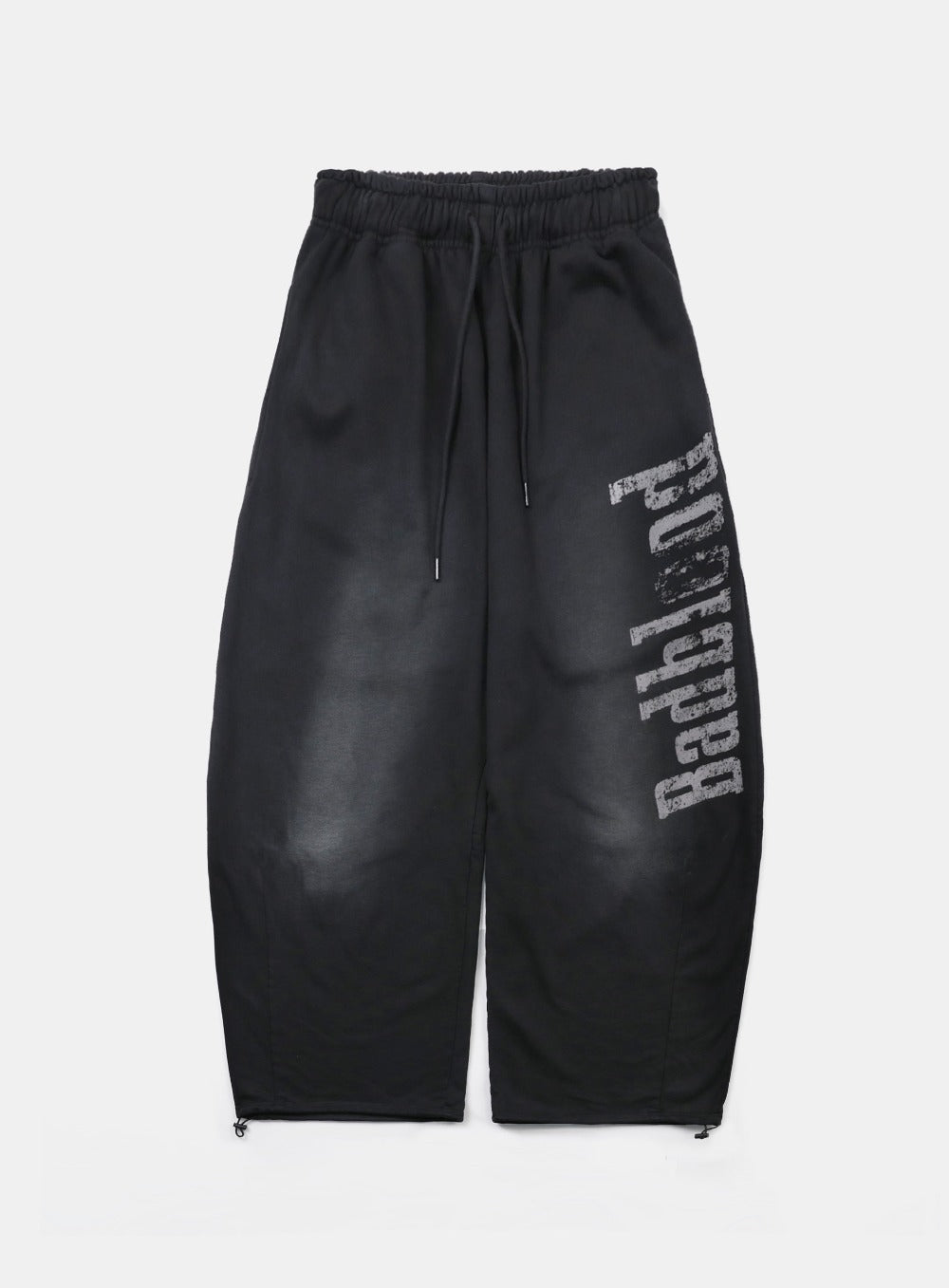 [w-pts24-082] Sun Faded 2 Jogger - Black