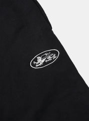 [w-pts25-059] Mystic Capsule 2-Way Curved Jogger Trousers - Black/White