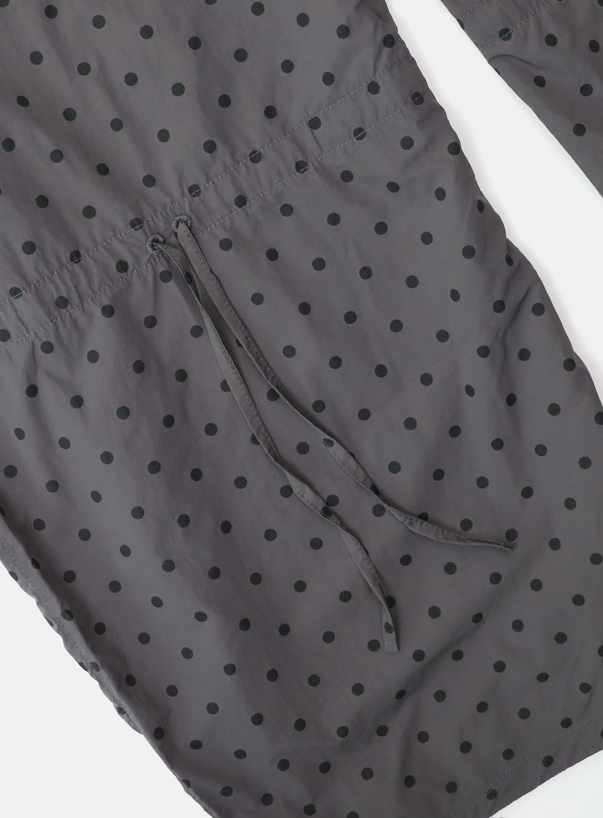 [w-pts25-033] Mystic Nylon Reflective Jogger - Charcoal Dot
