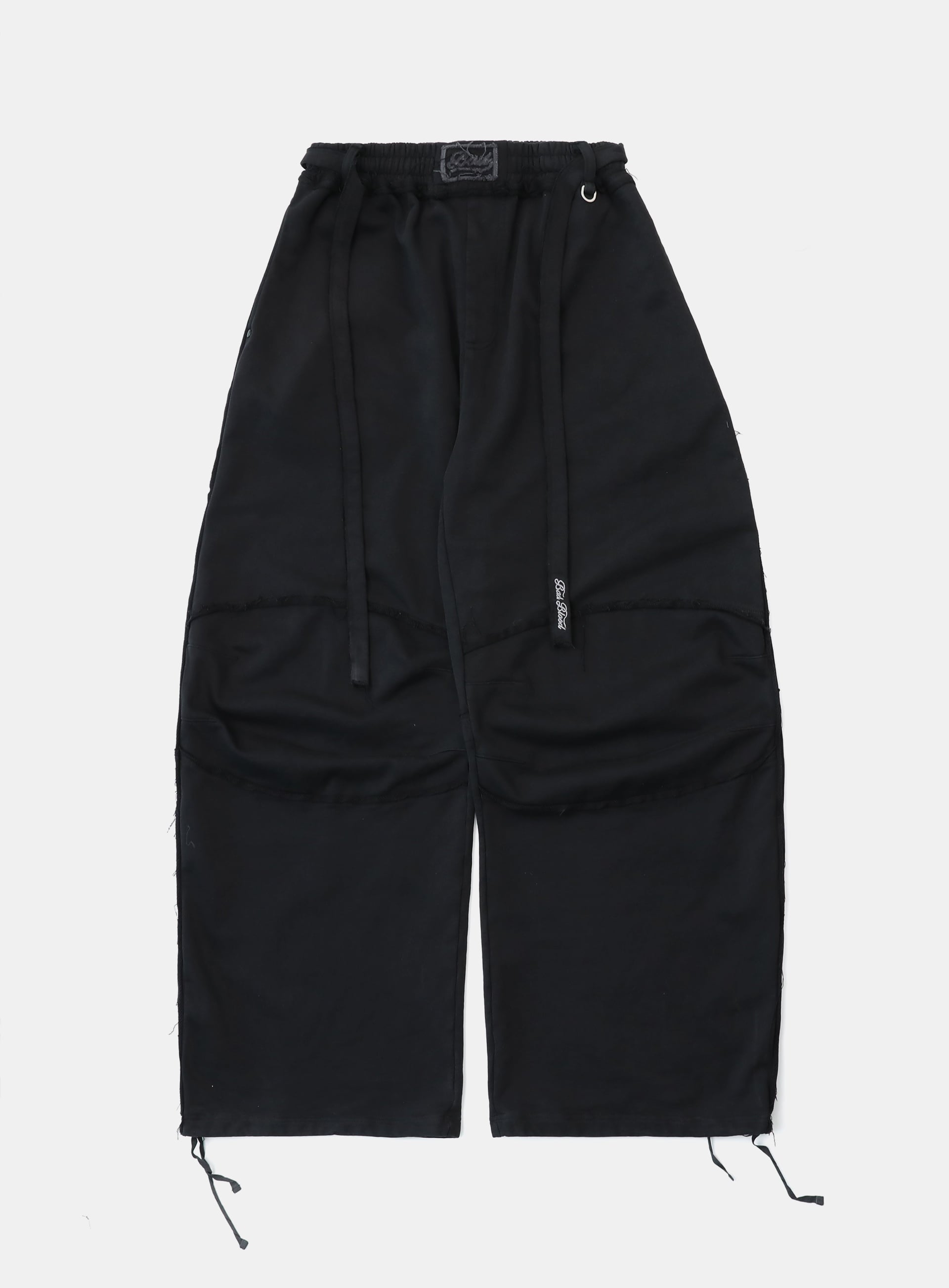 [w-pts24-053] Low Edge Convex Jogger - Black