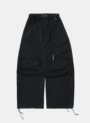 [w-pts24-053] Low Edge Convex Jogger - Black