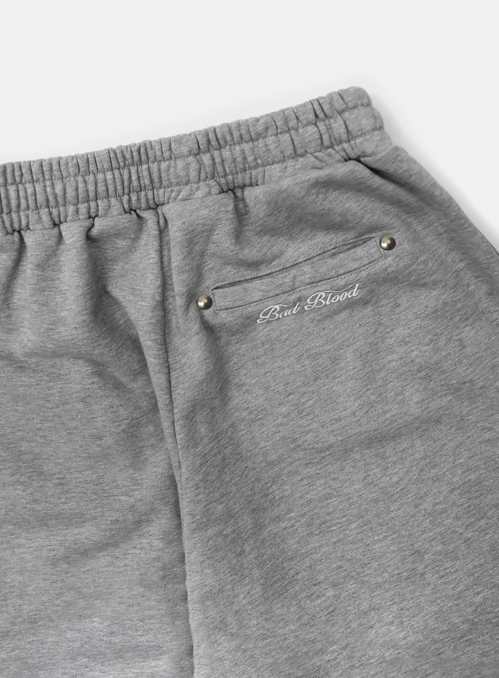 [w-pts25-019] Mystic Capsule 2 Way Curved Jogger Trousers - Grey