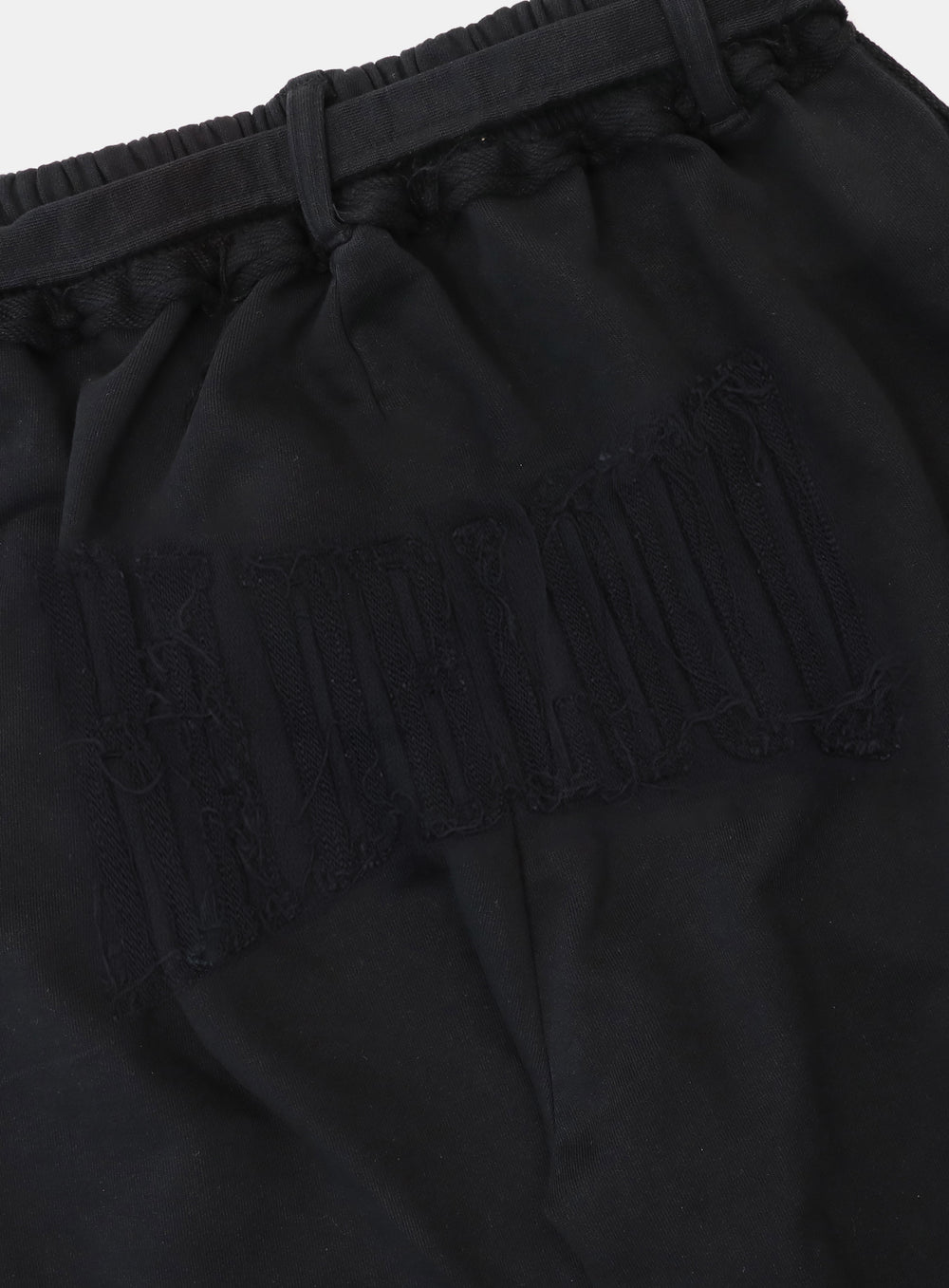 [w-pts24-053] Low Edge Convex Jogger - Black